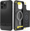 Spigen Rugged Armor Magfit Case hoesje geschikt voor iPhone 15 Pro Max - zwart
