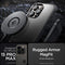 Spigen Rugged Armor Magfit Case hoesje geschikt voor iPhone 15 Pro Max - zwart