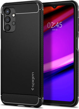 Spigen Rugged Armor Samsung Galaxy A13 4G Hoesje Back Cover Zwart