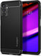 Spigen Rugged Armor Samsung Galaxy A13 4G Hoesje Back Cover Zwart