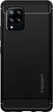 Spigen Rugged Armor Samsung Galaxy A52 / A52S Hoesje Back Cover Zwart