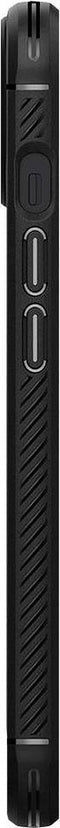 Spigen Rugged Armor TPU met Air Cushion carbonvezels hoesje geschikt voor iPhone 13 - zwart