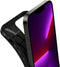 Spigen Rugged Armor TPU met Air Cushion carbonvezels hoesje geschikt voor iPhone 13 Pro - zwart