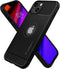 Spigen Rugged Armor TPU met Air Cushion carbonvezels hoesje voor iPhone 13 mini - zwart