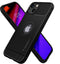 Spigen Rugged Armor TPU met Air Cushion carbonvezels hoesje voor iPhone 13 mini - zwart