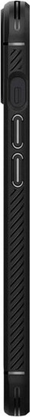 Spigen Rugged Armor TPU met Air Cushion carbonvezels hoesje voor iPhone 13 mini - zwart