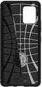 Spigen - Samsung Galaxy A42 5G Hoesje - Back Case Rugged Armor Mat Zwart