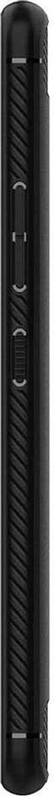 Spigen - Samsung Galaxy A42 5G Hoesje - Back Case Rugged Armor Mat Zwart