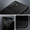 Spigen - Samsung Galaxy S21 Hoesje - Back Case Rugged Armor Mat Zwart