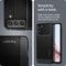 Spigen - Samsung Galaxy S21 Hoesje - Back Case Rugged Armor Mat Zwart