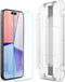 Spigen screenprotector - Geschikt Voor Apple iPhone 15 Pro - Inclusief Montage frame - 2 stuks
