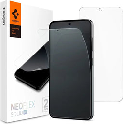 Spigen screenprotector Geschikt voor Samsung Galaxy S24 - Neo Flex - 2 Pack