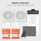 Spigen Screenprotector Geschikt voor Samsung Watch 5 Pro 45mm met Montage Frame - 2-pack