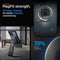 Spigen Tough Armor Hoesje geschikt voor Apple iPhone 15 Pro Max | Compatible met MagSafe | Back Cover Hoesje | Uitklapbare Kick Stand | Metal Slate