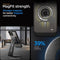 Spigen Tough Armor Hoesje geschikt voor Apple iPhone 15 Pro Max | Compatible met MagSafe | Back Cover Hoesje | Uitklapbare Kick Stand | Gunmetal