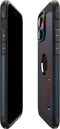 Spigen Tough Armor Hoesje geschikt voor Apple iPhone 15 Pro Max | Compatible met MagSafe | Back Cover Hoesje | Uitklapbare Kick Stand | Metal Slate