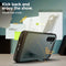 Spigen Tough Armor Hoesje Geschikt voor Samsung Galaxy S23 FE - Back Cover met Kickstand Groen