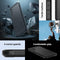 Spigen Tough Armor Hoesje Geschikt voor Samsung Galaxy S23 FE - Back Cover met Kickstand Zwart