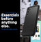 Spigen Tough Armor Hoesje Geschikt voor Samsung Galaxy S23 FE - Back Cover met Kickstand Zwart