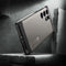 Spigen Tough Armor Hoesje Geschikt voor Samsung Galaxy S24 Ultra - Back Cover met Kickstand Gunmetal