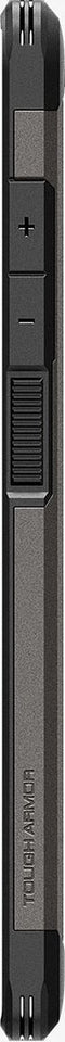 Spigen Tough Armor Hoesje Geschikt voor Samsung Galaxy S24 Ultra - Back Cover met Kickstand Gunmetal