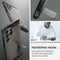 Spigen Tough Armor Hoesje Geschikt voor Samsung Galaxy S24 Ultra - Back Cover met Kickstand Gunmetal