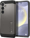 Spigen Tough Armor Hoesje voor de Samsung Galaxy S24 Plus - Back Cover met Kickstand Gunmetal