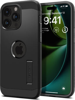 Spigen Tough Armor Magfit Case hoesje geschikt voor iPhone 15 Pro - zwart