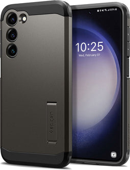 Spigen Tough Armor Samsung Galaxy S23 Plus Hoesje Back Cover Gunmetal