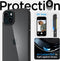 Spigen Ultra Hybrid Case hoesje geschikt voor iPhone 15 - Matte zwart