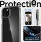 Spigen Ultra Hybrid Case hoesje geschikt voor iPhone 15 Plus - Crystal Clear