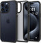 Spigen Ultra Hybrid Case hoesje geschikt voor iPhone 15 Pro - Matte zwart