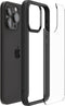 Spigen Ultra Hybrid Case hoesje geschikt voor iPhone 15 Pro - Matte zwart