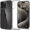 Spigen Ultra Hybrid Case hoesje geschikt voor iPhone 15 Pro Max - Crystal Clear