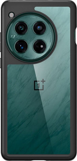 Spigen Ultra Hybrid Hoesje Geschikt Voor OnePlus 12 Back Cover Matte Zwart