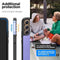 Spigen Ultra Hybrid Hoesje Geschikt voor Samsung Galaxy A54 Back Cover Zwart
