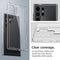 Spigen Ultra Hybrid Hoesje Geschikt voor Samsung Galaxy S24 Back Cover Transparant