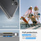 Spigen Ultra Hybrid Hoesje Geschikt voor Samsung Galaxy S24 Back Cover Transparant