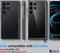 Spigen Ultra Hybrid Hoesje Geschikt voor Samsung Galaxy S24 Back Cover Transparant