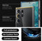 Spigen Ultra Hybrid Hoesje Geschikt voor Samsung Galaxy S24 Back Cover Transparant