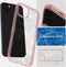 Spigen Ultra Hybrid hoesje voor iPhone 15 - Transparant Roze