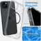 Spigen Ultra Hybrid Magfit Case hoesje geschikt voor iPhone 15 - zwart