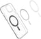 Spigen Ultra Hybrid MagFit hoesje geschikt voor iPhone 15 - Grijs