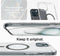 Spigen Ultra Hybrid MagFit hoesje geschikt voor iPhone 15 - Grijs