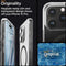 Spigen Ultra Hybrid MagFit hoesje geschikt voor iPhone 15 Pro - Grijs