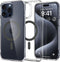 Spigen Ultra Hybrid MagFit hoesje geschikt voor iPhone 15 Pro - Grijs