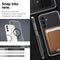 Spigen Ultra Hybrid OneTap | Hoesje Geschikt voor Samsung Galaxy S23 FE | Compatibel met MagSafe | Back Cover | Transparant