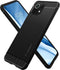 Spigen - Xiaomi Mi 11 Lite 5G Hoesje - Back Case Rugged Armor Mat Zwart