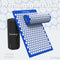 Spijkermat Acupressuur Mat - Shakti Mat met Massagebal en Draagtas - Massagemat 68x42x2 cm Earkings - Blauw