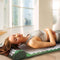 Spijkermat Acupressuur Mat - Shakti Mat met Massagebal en Draagtas - Massagemat 68x42x2 cm Earkings - Groen